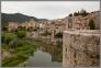 Besalou - widok na miasto