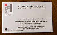 bilet wjazdu na autostrade
