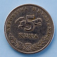 KUNA - moneta naprawde z sylwetka tego zwierzatka