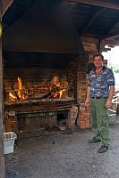 miejscowa restauracja z grilem