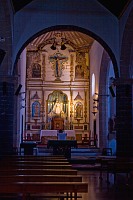 Kościół Nuestra Senora de los Remedios - wnetrze