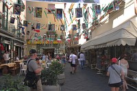 sorrento - pozostalosci fiesty ku czci pilkarzy